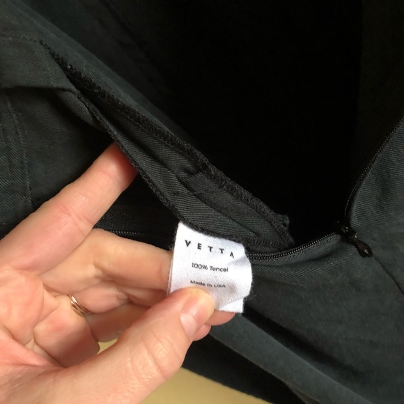 Vetta Capsule Apron Jumpsuit in Washed Black - Picture 8 of 16